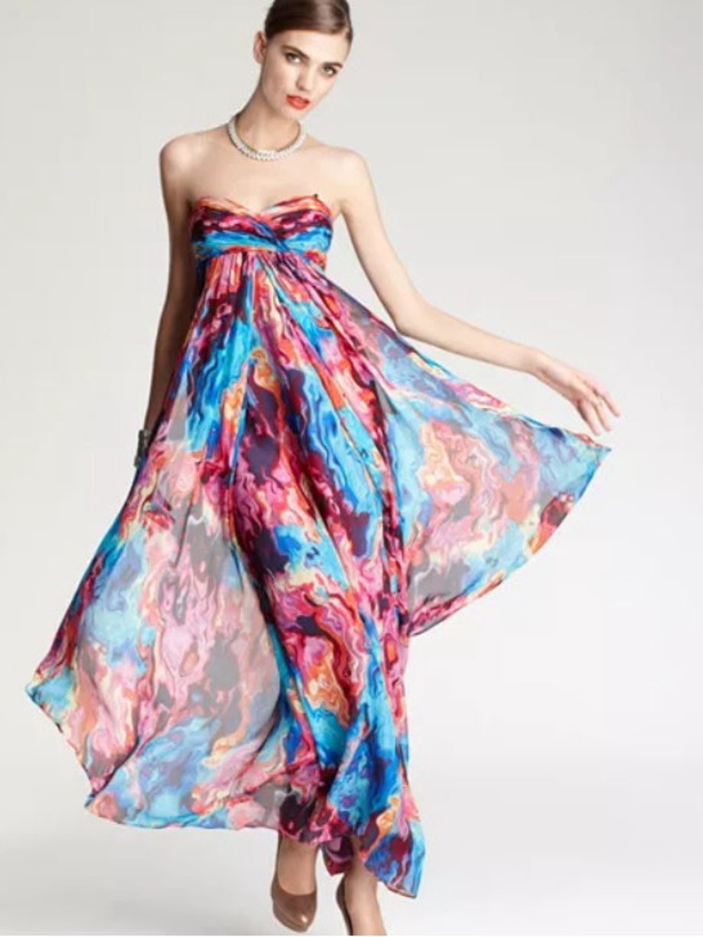 Laundry By Shelli Segal Gowns/Laundry By Shelli Segal Spring Sunset Strapless